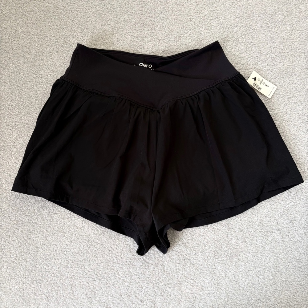 Aeropostale Black Women's Athletic Skort